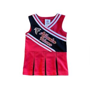 Atlanta Falcons Toddler Cheerleader Uniform Size 2T